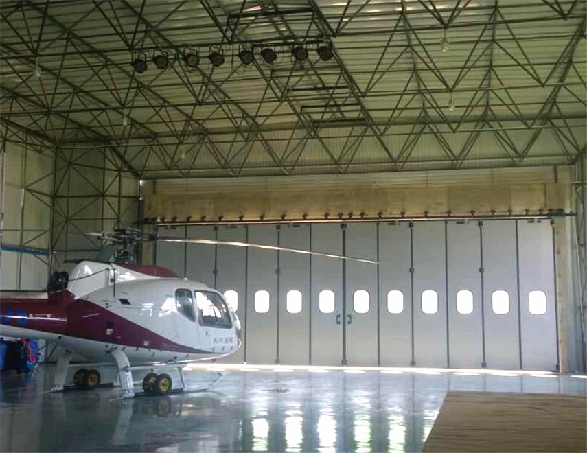 TFD-CG 电动折叠机库门