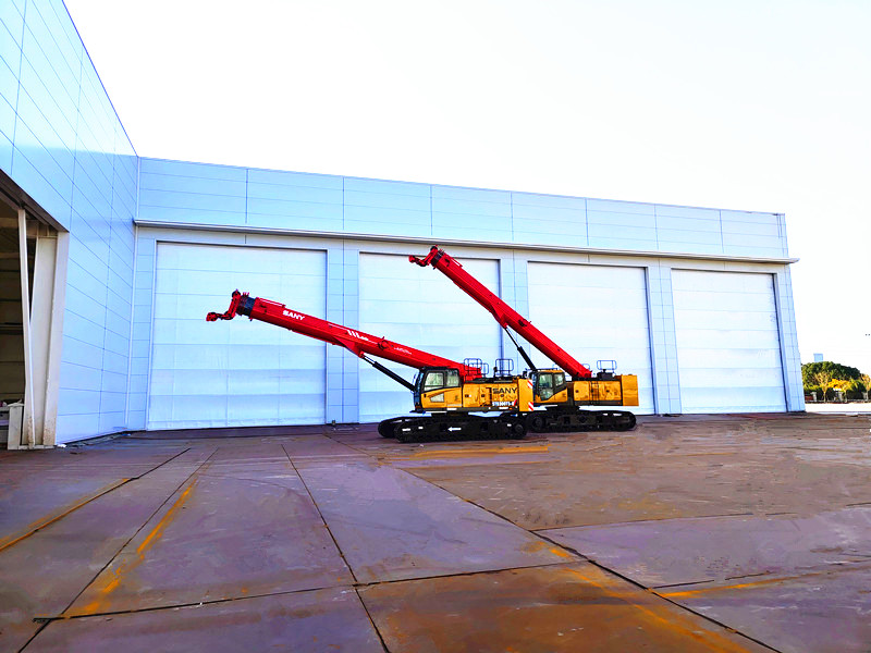 三一集团湖州履带吊