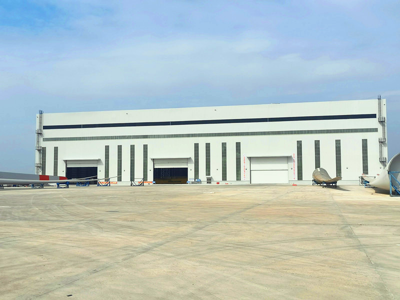 广东阳江海上风力发电分段提升门