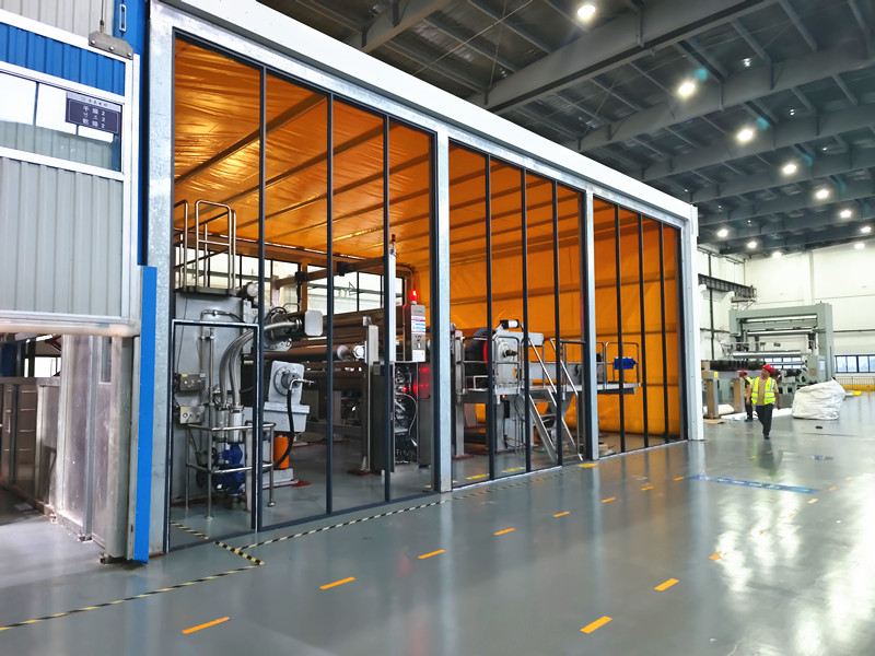 非标定制L型快速堆积门